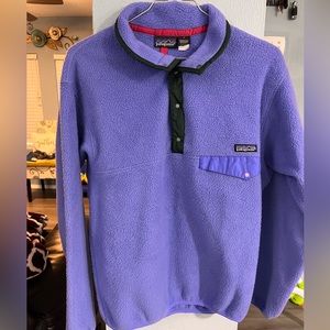 Vintage Patagonia Snap T Fleece Pullover Womens Size Medium Like New